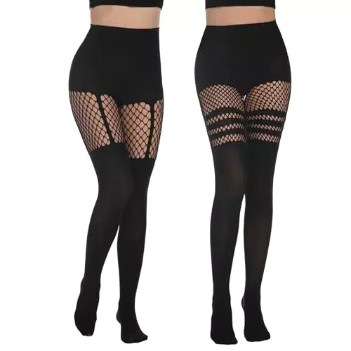 Yilanmy Halterlose Strümpfe für Damen – Elegante Strumpfhosen ohne Fußteil