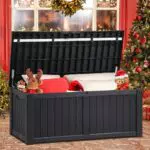 YITAHOME Gartenbox 450 Liter wasserdicht und abschließbar für Auflagen und Geräte