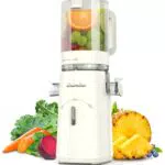 Zasmira Slow Juicer mit hohem Drehmoment und 120mm Einfüllschacht