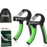 Zenlete Profi Fitness Handtrainer - Einstellbarer Fingertrainer für mehr Griffkraft