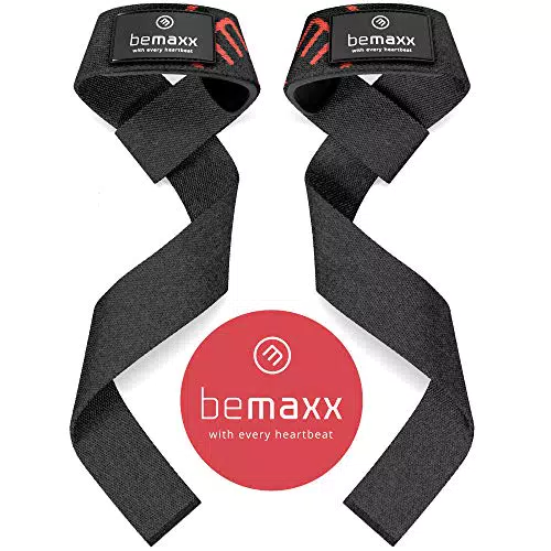 Profi Zughilfen für Krafttraining – Gepolsterte Gewichtheber Straps für Fitness