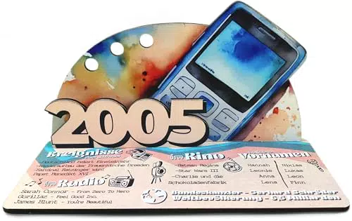 Wooden Card 3D - 20. Geburtstag Geldgeschenk für Mädchen und Jungen