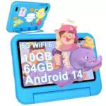 Kids Tablet 2025, Android 14, 7 Zoll, 10GB RAM, 64GB ROM, 8-Core, WLAN 6, Bluetooth 5.0