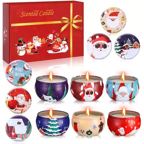 Duftkerzen Geschenkset von [Brandname] – Aromatherapie Kerzen für Weihnachten