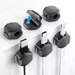 Kabelhalter Kabel Organizer Selbstklebend Magnetische Kabelclips für Wand