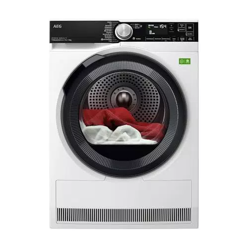 AEG T6DB40370 Kondensationstrockner / 7, 0 kg / B / Mengenautomatik / Knitterschutz / Kindersicherung / Startzeitvorwahl