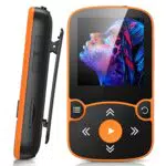 AGPTEK MP3 Player Bluetooth 5.0 mit 32GB, 1,5 Zoll TFT Bildschirm, Mini Musik Player