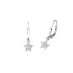 Amor Ohrhänger 925 Sterling Silber mit Zirkonia für Mädchen