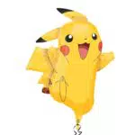 Amscan Super Shape Folienballon Pikachu für Geburtstagsdekoration
