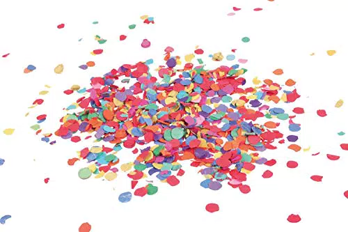 Amscan 6522 - Konfetti aus Papier für Karneval und Geburtstagsfeiern