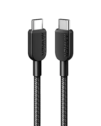Anker USB C Kabel 60W 90cm für iPhone 16/15, MacBook, iPad, Galaxy S24, Pixel