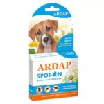 ARDAP Spot On für Hunde bis 10kg- Natürlicher Wirkstoff - Zeckenmittel für Hunde