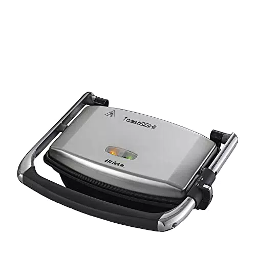 Ariete 1911 Toast & Grill Slim - Antihaft-Elektroplatte für Toast und Sandwich