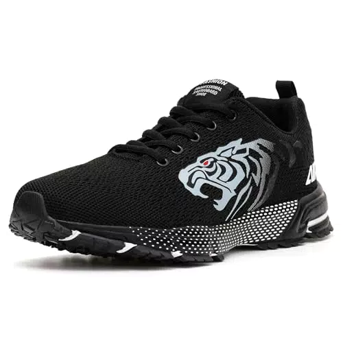 ASHION Herren Laufschuhe Atmungsaktive Sportschuhe für Outdoor und Jogging