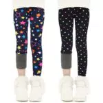 Auranso Thermo Leggings Mädchen - Gefütterte Thermoleggings für den Winter
