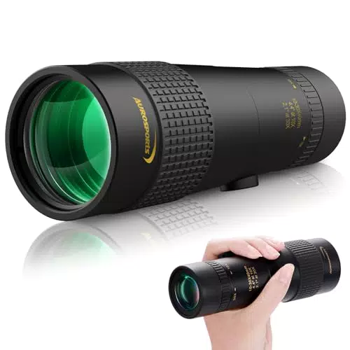 Aurosports Monokular Teleskop 10-30x40 für Vogelbeobachtung und Wandern