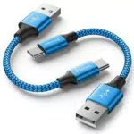 Baiwwa USB A auf USB C Kabel, Schnellladekabel für Samsung Galaxy S-Serie