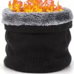 BARFULKER Winter Halsschlauch für Herren und Damen - Warm gefütterter Fleece Schal