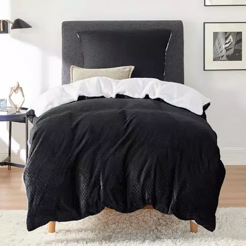 BEDSURE Flauschige Bettwäsche - Warme Fleece Bettbezüge für Doppelbett