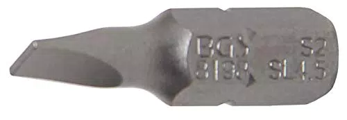 BGS 8198 Bit 25 mm Außensechskant 6,3 mm (1/4") Schlitz 4,5 mm