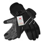 Bikingmoreok Winterhandschuhe Wasserdicht mit 3M Thinsulate und Touchscreen-Funktion