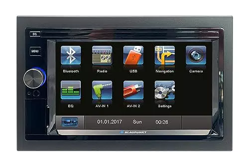 Blaupunkt Santa Cruz 370 DAB 2-DIN Car-Multimedia mit 6,2 Zoll Touchscreen und Bluetooth