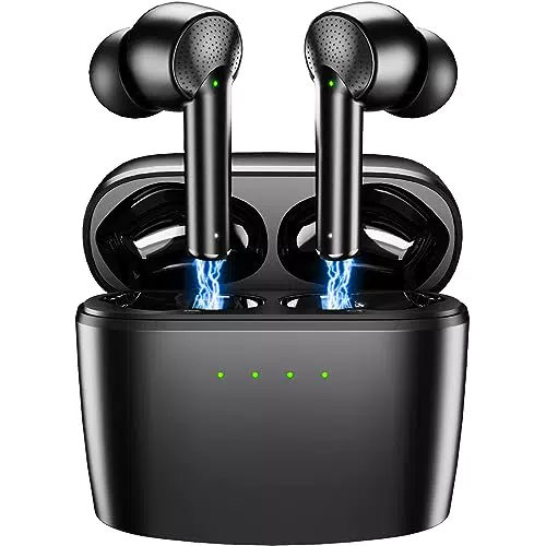 Bluetooth Kopfhörer mit 4 ENC Mikrofon, 42 Std Spielzeit, Noise Cancelling