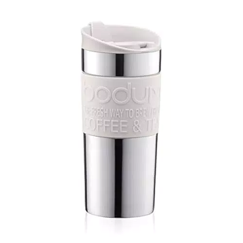 Bodum Travel Mug Edelstahl Thermobecher doppelwandig spülmaschinengeeignet 0,35 l