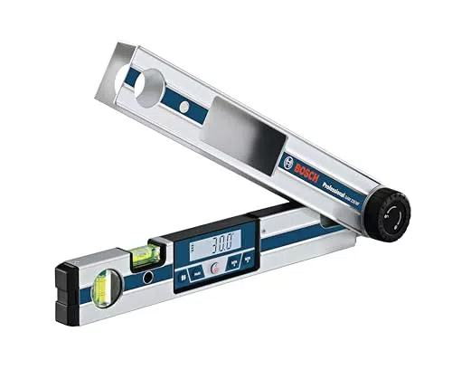Bosch Professional GAM 220 MF - Digitales Winkelmessgerät für Gehrungswinkel
