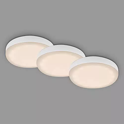 BRILONER LED Einbaulampen für Badezimmer, IP44, 3W, 350 lm, Modell 7061-036