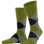 Burlington Herren Socken Clyde M So Baumwolle gemustert