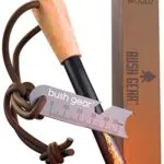 Bush Gear Feuerstahl Outdoor - Magnesium Feuerstarter Set für Survival und Camping
