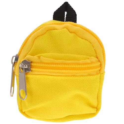 Cabilock Miniatur Puppen Rucksack für Schulbedarf und Fotografie Requisiten