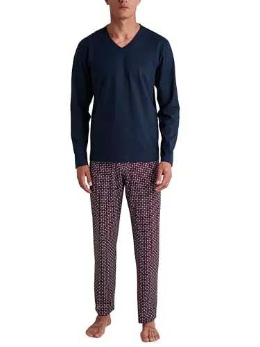 CALIDA Pyjama lang Herren 100% Baumwolle – Bequem und stilvoll