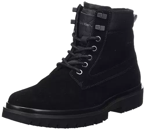 Calvin Klein EVA Mid Lace-Up Boots für Herren - Mittelhohe Stiefel aus Wildleder