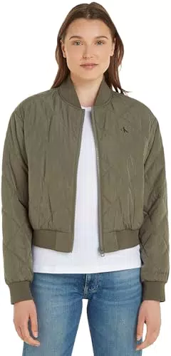 Calvin Klein Jeans Damen Bomberjacke Übergangsjacke