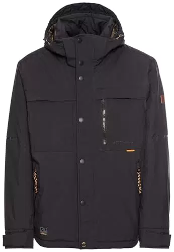 Camel Active Funktionsjacke mit abnehmbarer Kapuze für Herren