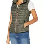 Camel Active Steppweste ärmellos Damen - Leichte Outdoor-Jacke