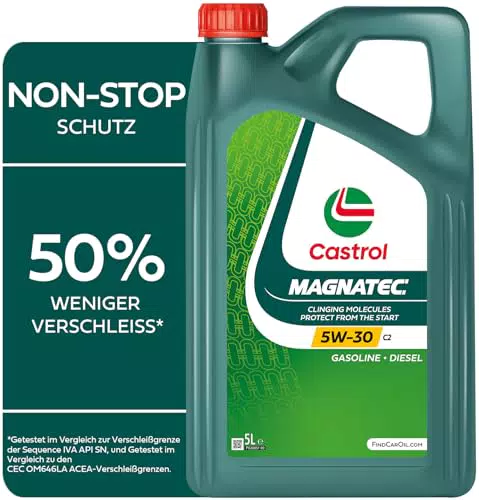 Castrol MAGNATEC 5W-30 C2 Motoröl für optimalen Motorschutz