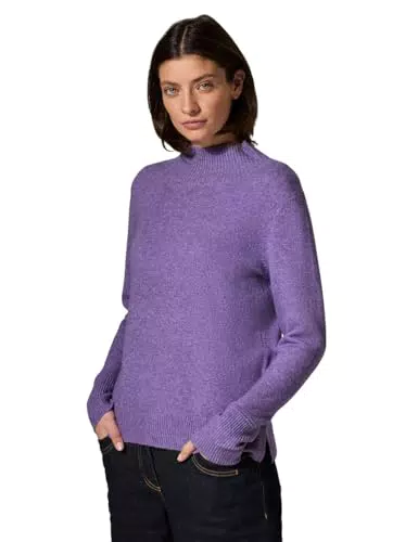 CECIL B302808 High Collar Rib Mix Pullover für Damen
