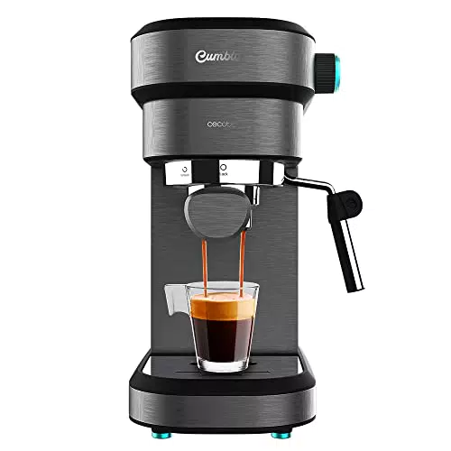 Cecotec Espressomaschine Cafelizzia 890 – 1350 W, 20 Bar, Automatikmodus, Dampfrohr