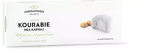 Chrisanthidis Kourabie Buttergebäck mit Erdnüssen und Erdnussbutter