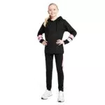CityComfort Mädchen Trainingsanzug Set mit Hoodie und Hose für Sportaktivitäten