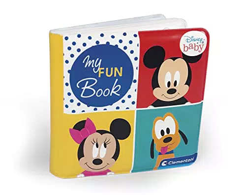 Clementoni Disney Baby Fun Book – Wasserfestes Kinderbuch für Kleinkinder