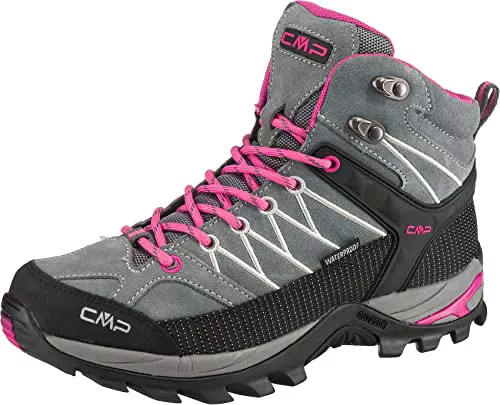 CMP Damen Rigel Mid Wmn Trekking Wp Walking Shoe, Mineral Green
