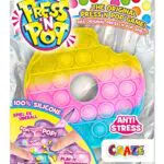 CRAZE PressNPop Fidget Toy - Sensorisches Anti-Stress Spielzeug für Kinder und Erwachsene
