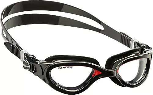 Cressi Flash Schwimmbrille für Erwachsene mit Antibeschlag und UV-Schutz