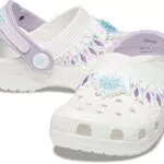 Crocs Unisex Kinder CLS FL I Am Frozen Ii Clog T, Weiß