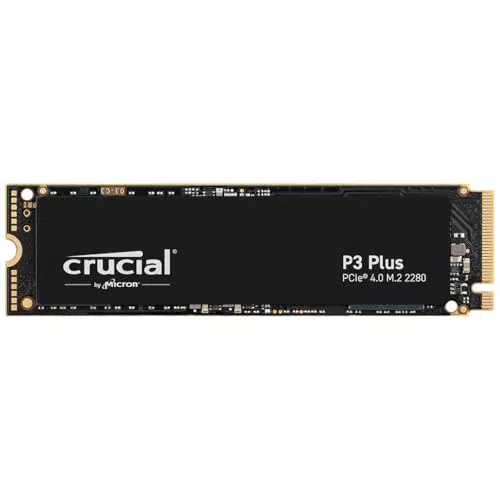 Crucial P3 Plus 1TB M.2 PCIe Gen4 NVMe Interne SSD - Bis zu 5000MB/s - CT1000P3PSSD801