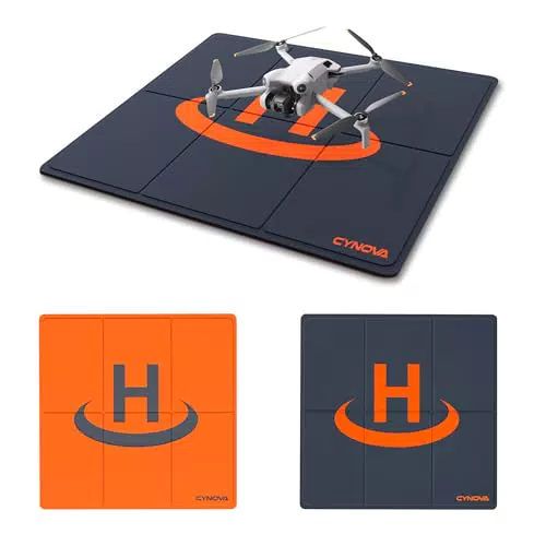 CYNOVA Landeplatz für Drohnen – Faltbar, kompatibel mit DJI Mini und Air